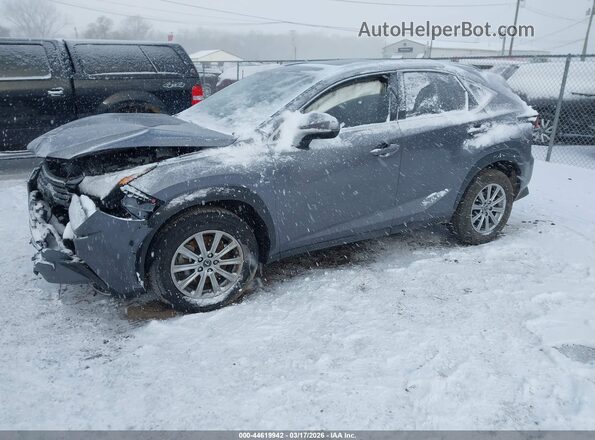 JTJDARBZ6M2185743 2021 LEXUS NX 300 Gray 