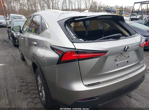JTJDARDZ2L2226543 2020 LEXUS NX 300 Silver უკანა მარცხენა