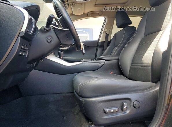 JTJDARDZ5M2245556 2021 LEXUS NX Black Front interior view