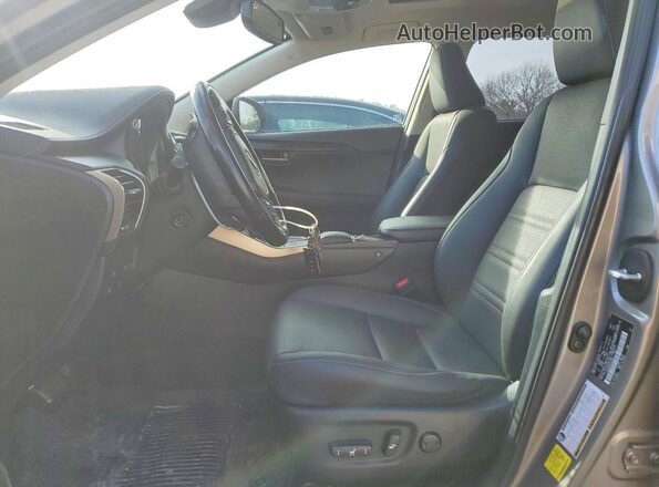 JTJDARDZ5M2246805 2021 LEXUS NX Gray Widok wnętrza z przodu