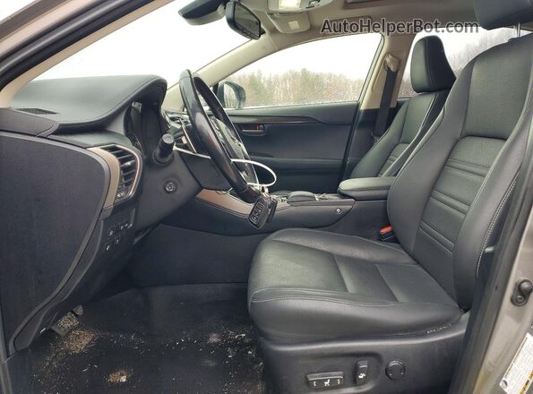 JTJDARDZ9M2259735 2021 LEXUS NX Silver Вид салону спереду
