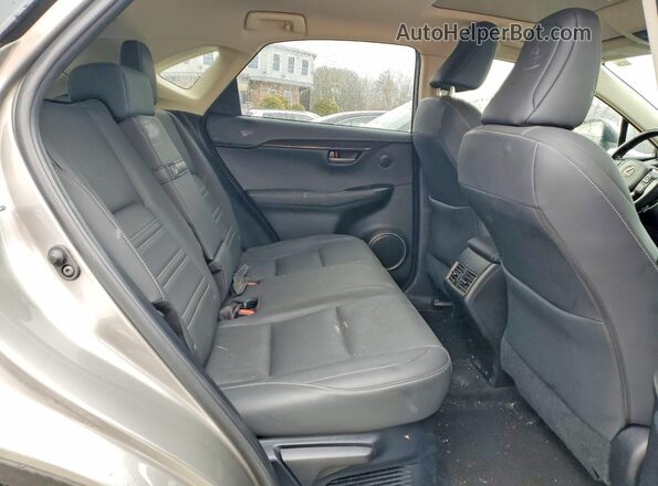 JTJDARDZ9M2259735 2021 LEXUS NX Silver Вид задньої частини салону