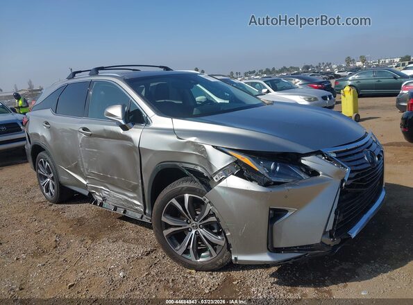 JTJDGKCA1J2002193 2018 LEXUS RX 450HL Silver Vista frontal