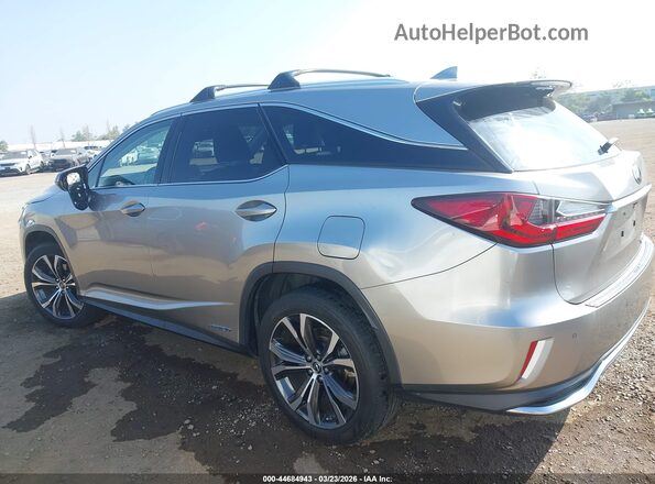 JTJDGKCA1J2002193 2018 LEXUS RX 450HL Silver Vista interior de 360 grados