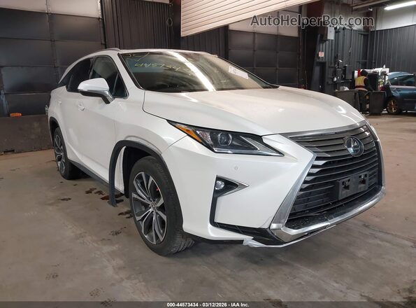 JTJDZKCA0J2000462 2018 LEXUS RX 350L White Widok z przodu