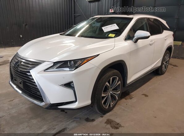 JTJDZKCA0J2000462 2018 LEXUS RX 350L White Przód lewy