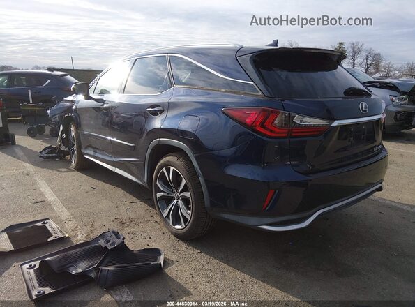 JTJDZKCA0J2006102 2018 LEXUS RX 350L Black Հետևի ձախ