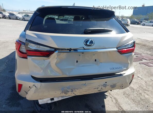 JTJDZKCA7J2011197 2018 LEXUS RX 350L Gold წინა ხედი
