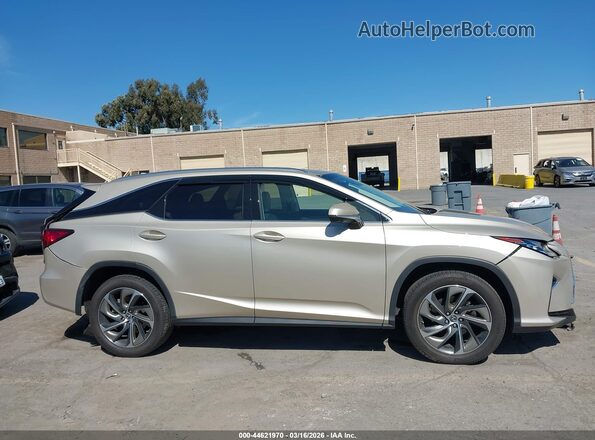 JTJDZKCA7J2011197 2018 LEXUS RX 350L Gold უკანა სალონის ხედი