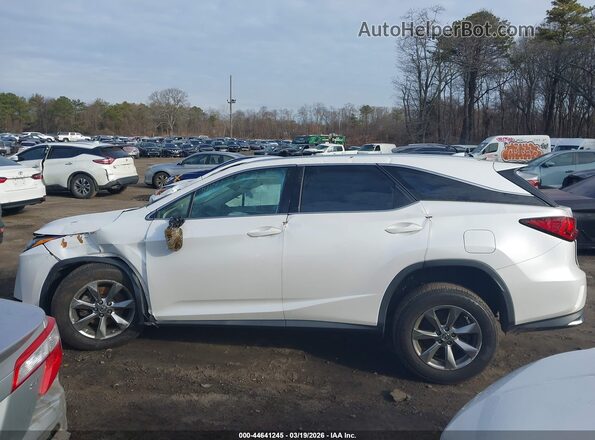 JTJDZKCA7K2016627 2019 LEXUS RX 350L White Widok wnętrza 360 stopni