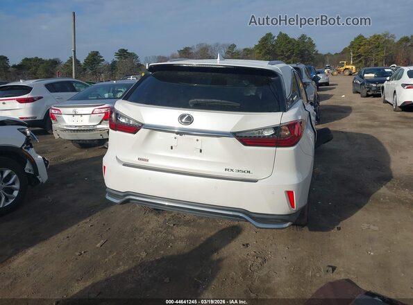 JTJDZKCA7K2016627 2019 LEXUS RX 350L White 
