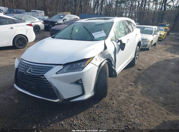 JTJDZKCA7K2016627 2019 LEXUS RX 350L White Przód lewy