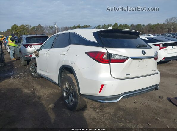 JTJDZKCA7K2016627 2019 LEXUS RX 350L White Tył lewy