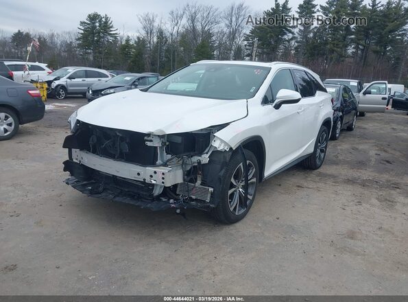 JTJDZKCA9K2016323 2019 LEXUS RX 350L White Առջևի ձախ երեք քառորդ տեսարան
