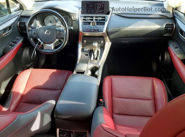 JTJGARBZ9M2198208 2021 LEXUS NX Charcoal Dashboard view