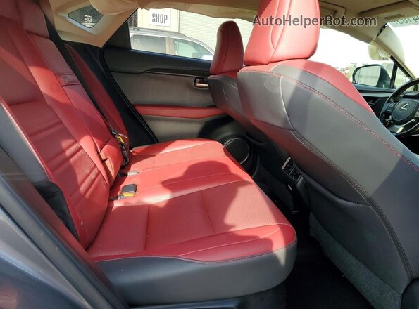 JTJGARBZ9M2198208 2021 LEXUS NX Charcoal Rear interior view