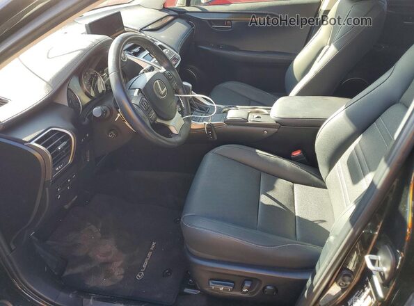 JTJGARDZ1L5011697 2020 LEXUS NX300 Black წინა სალონის ხედი