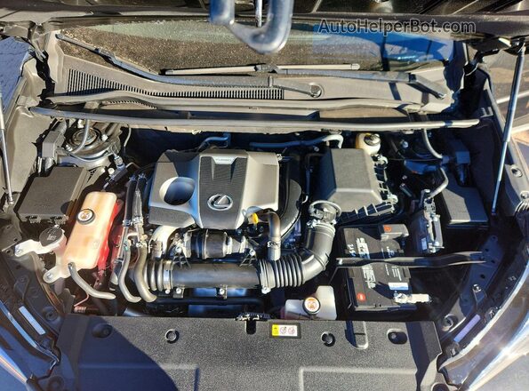 JTJGARDZ1L5011697 2020 LEXUS NX300 Black ძრავის განყოფილების ხედი