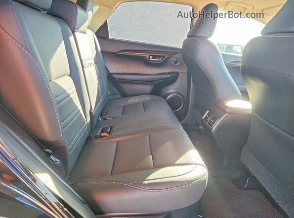 JTJGARDZ1L5011697 2020 LEXUS NX300 Black უკანა სალონის ხედი