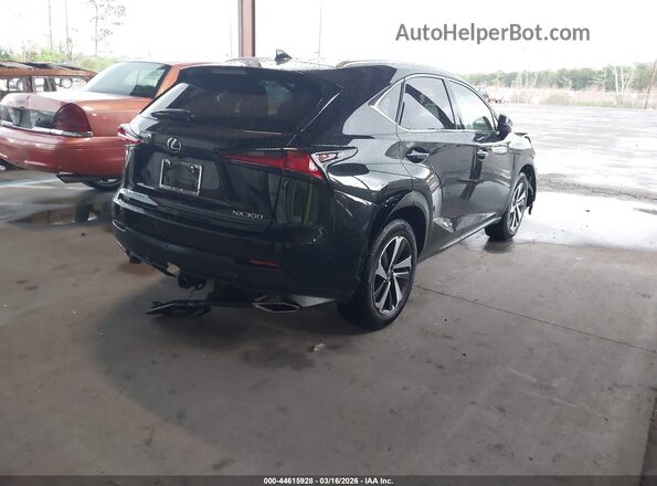 JTJGARDZ1M2245809 2021 LEXUS NX 300 Black Trasero derecho