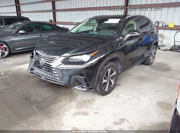 JTJGARDZ1M2245809 2021 LEXUS NX 300 Black Vista tres cuartos delantera izquierda