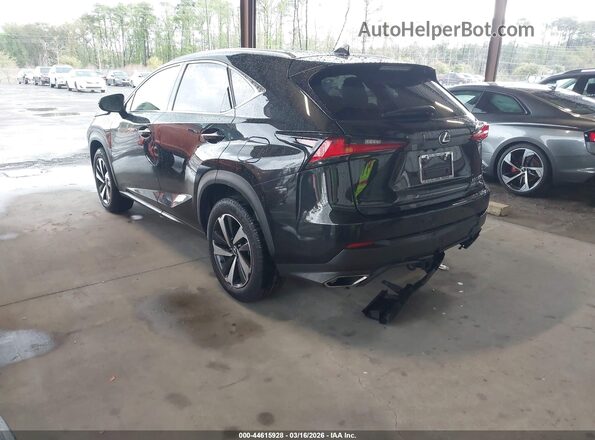 JTJGARDZ1M2245809 2021 LEXUS NX 300 Black Trasero izquierdo