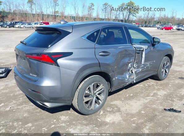 JTJGARDZ2L2220643 2020 LEXUS NX 300 Gray Rear right