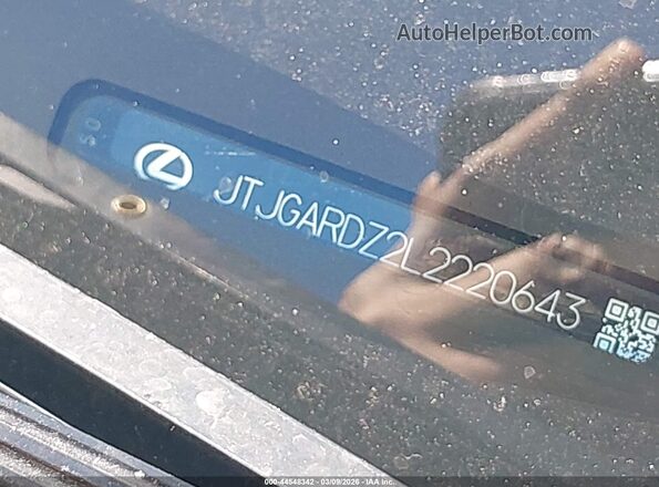 JTJGARDZ2L2220643 2020 LEXUS NX 300 Gray 