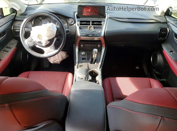 JTJGARDZ3M2238084 2021 LEXUS NX Gray წინა პანელის ხედი