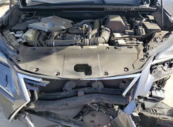 JTJGARDZ3M2238084 2021 LEXUS NX Gray ძრავის განყოფილების ხედი