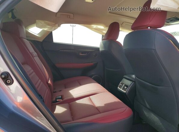 JTJGARDZ3M2238084 2021 LEXUS NX Gray უკანა სალონის ხედი