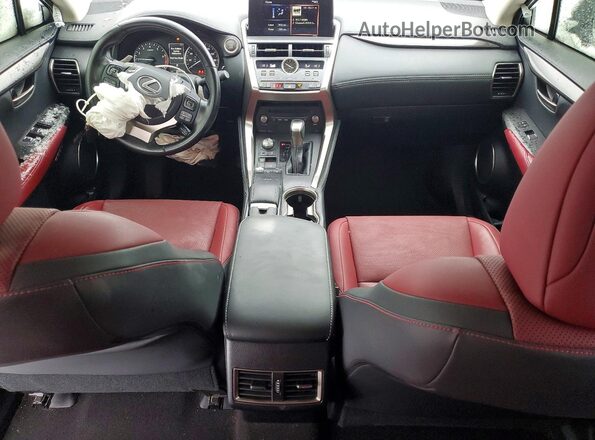 JTJGARDZ5M2236420 2021 LEXUS NX Charcoal Вид панелі приладів
