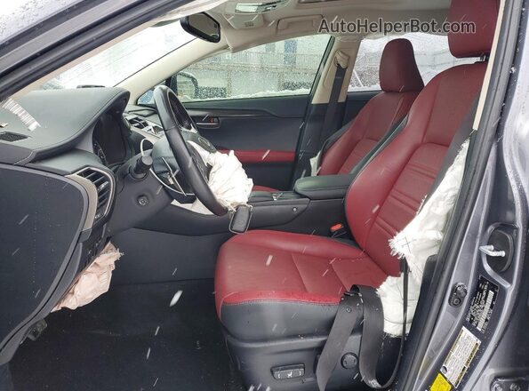 JTJGARDZ5M2236420 2021 LEXUS NX Charcoal Вид салону спереду