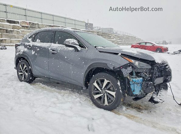 JTJGARDZ5M2236420 2021 LEXUS NX Charcoal Передня права чверть