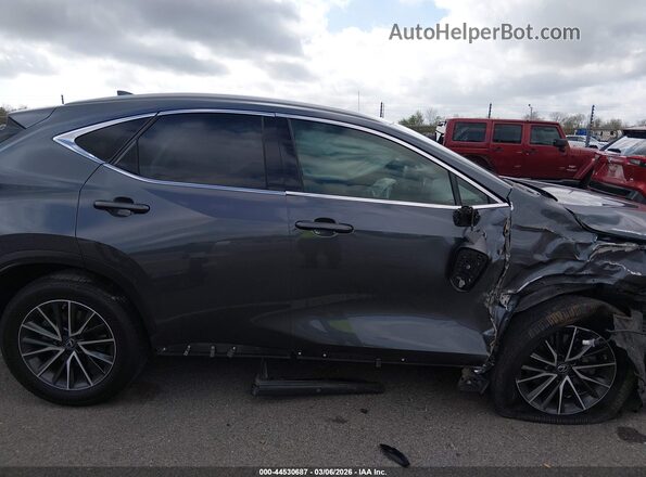 JTJGDCAZ8N5005083 2022 LEXUS NX 250 Gray უკანა სალონის ხედი
