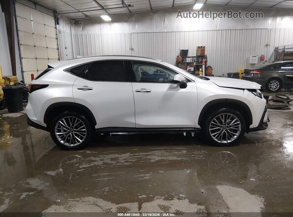 JTJGGCEZ1N5003936 2022 LEXUS NX 350 White Vista interior trasera