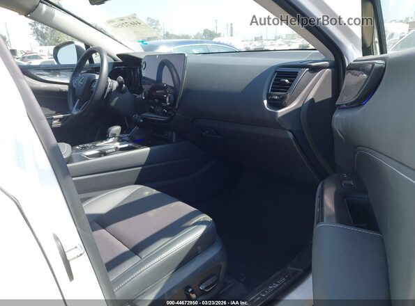 JTJGGCEZ4S5011508 2025 LEXUS NX 350 White Widok wnętrza z przodu