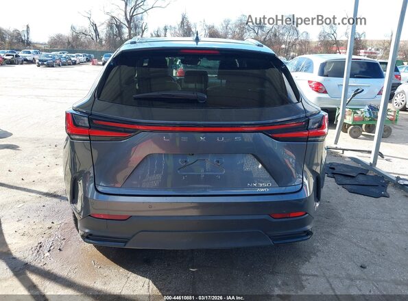 JTJGGCEZ7N2000685 2022 LEXUS NX 350 Gray 