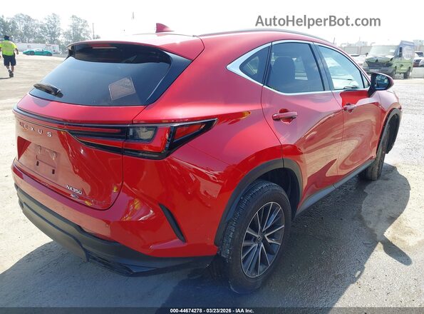 JTJGGCEZ8N2004146 2022 LEXUS NX 350 Red უკანა მარჯვენა