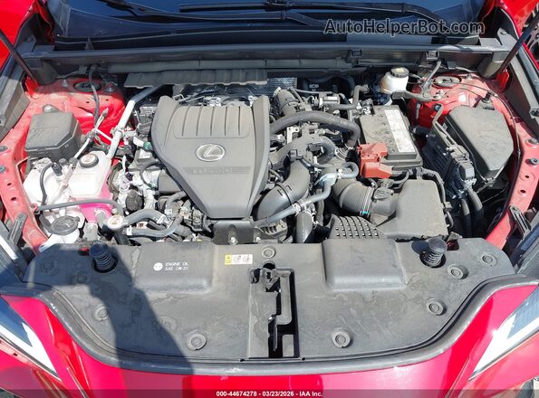 JTJGGCEZ8N2004146 2022 LEXUS NX 350 Red უკანა ხედი