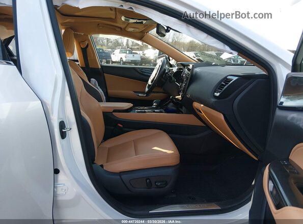 JTJGKCEZ3S5024751 2025 LEXUS NX 350H White Вид салону спереду