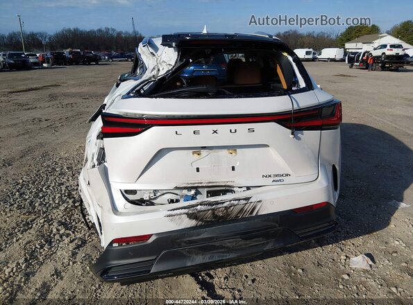 JTJGKCEZ3S5024751 2025 LEXUS NX 350H White 