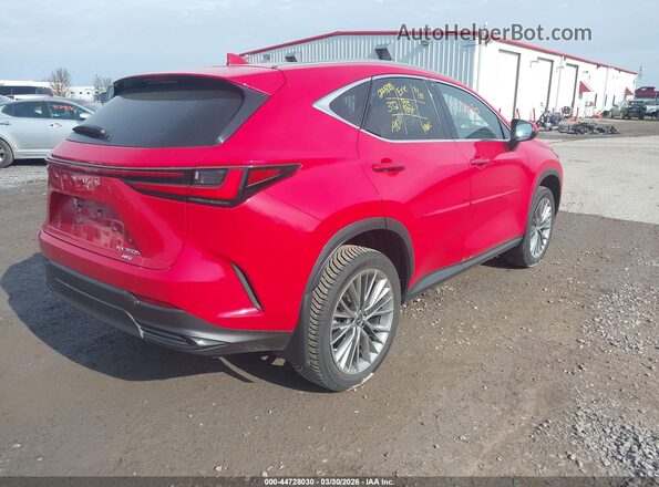 JTJGKCEZ7N2003147 2022 LEXUS NX 350H Red Tył prawy