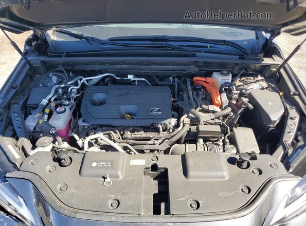 JTJHKCFZXN2008989 2022 LEXUS NX Charcoal Widok komory silnika