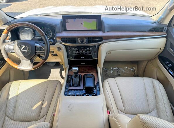 JTJHY7AX0G4198272 2016 LEXUS LX White VIN կոդի պիտակի տեսք