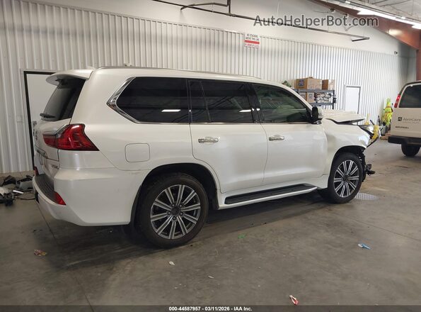 JTJHY7AX0H4233989 2017 LEXUS LX 570 White Trasero derecho