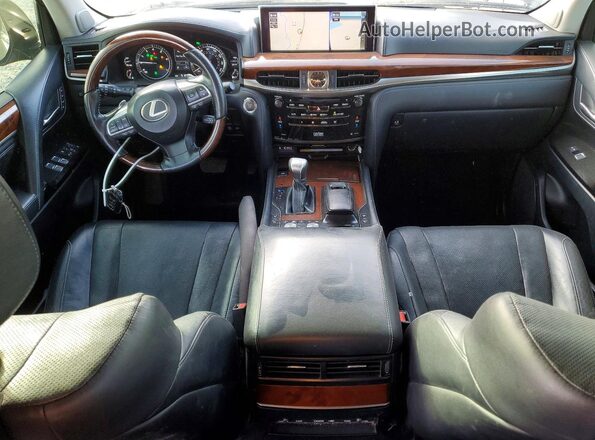 JTJHY7AX1H4228252 2017 LEXUS LX Black Вид панелі приладів