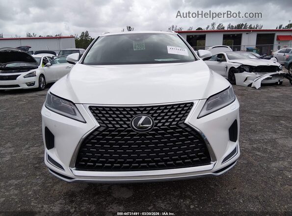 JTJHZMDA5M2054128 2021 LEXUS RX 350 White Սարքավորումների վահանակի տեսք