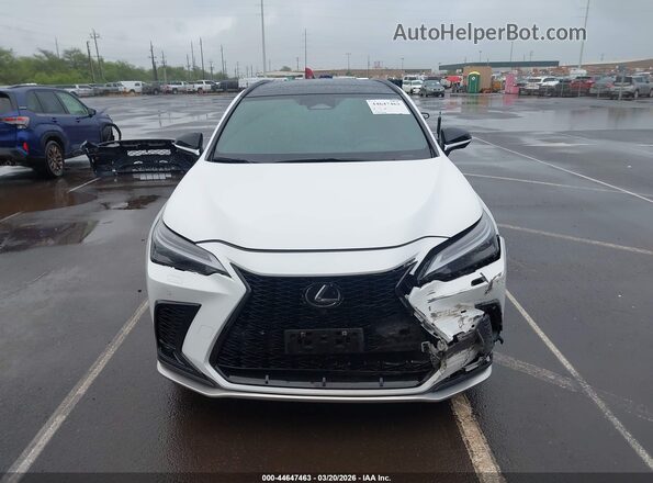 JTJKGCEZ8P5005020 2023 LEXUS NX 350 White Вид щитка приладів