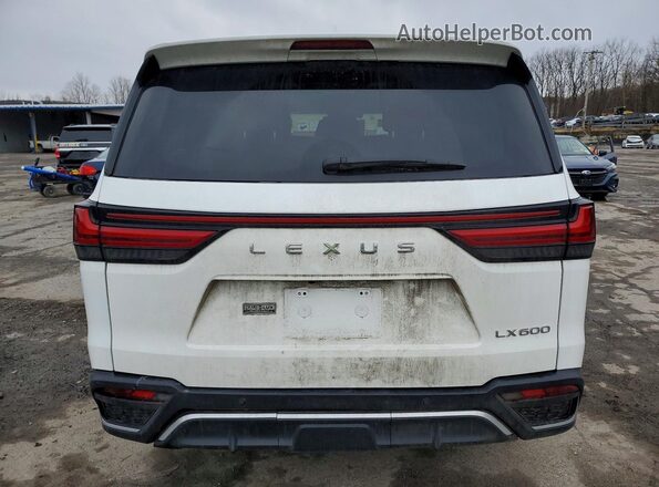 JTJMB7CX3R4041349 2024 LEXUS LX White Հետևի տեսք